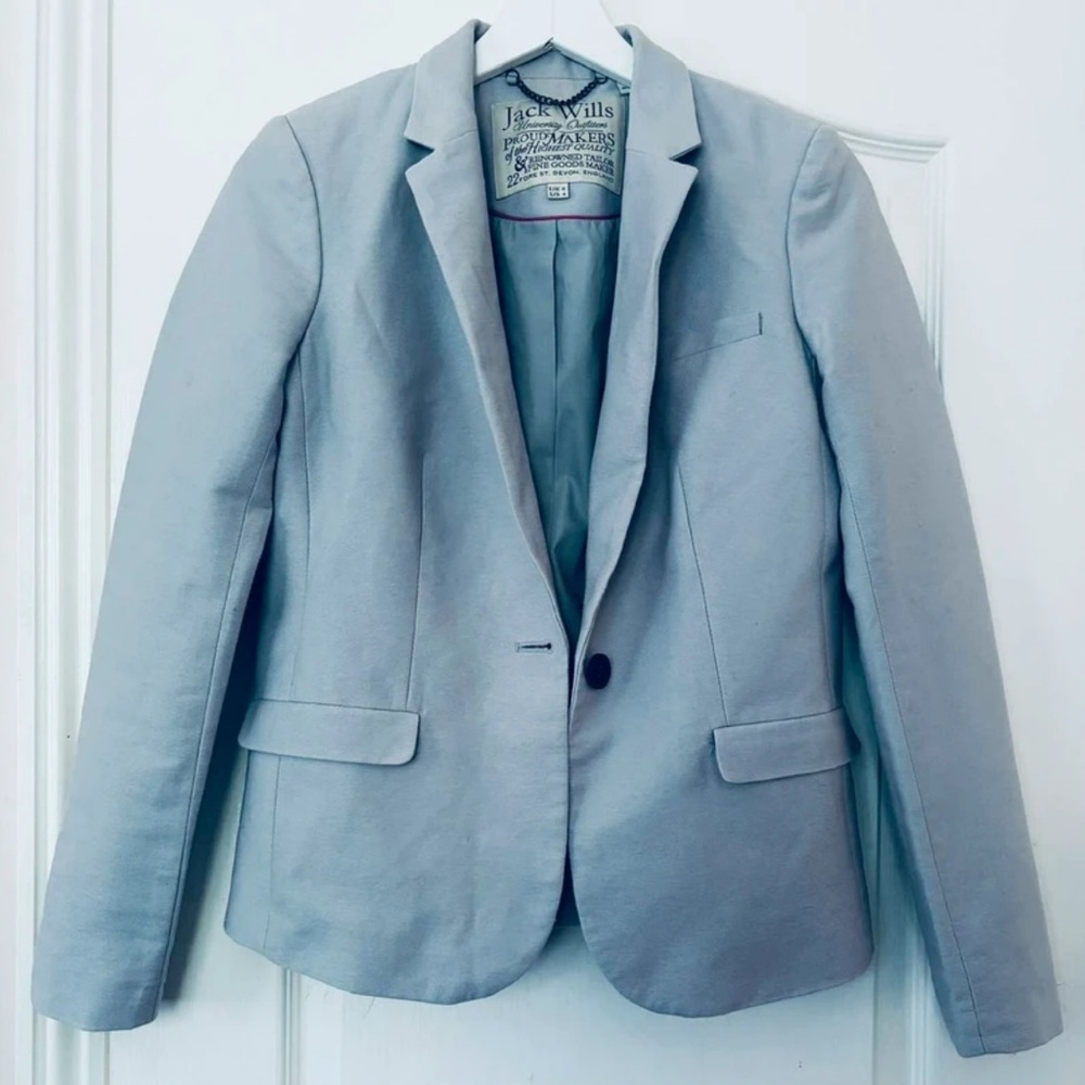 Jack Wills Light Blue Blazer